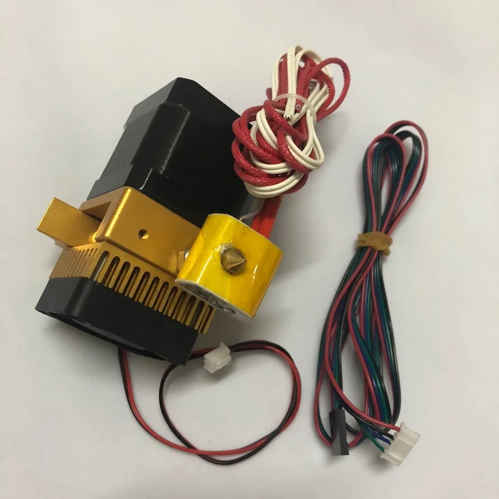3D принтер Mk8 экструдер с одной головкой полностью металлический для Makerbot Reprap Prusa I3