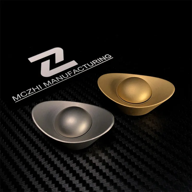 MINI Fidget Spinner Metal Gear-Copper Figet Spinner Antistress Hand-Toy For ADHD