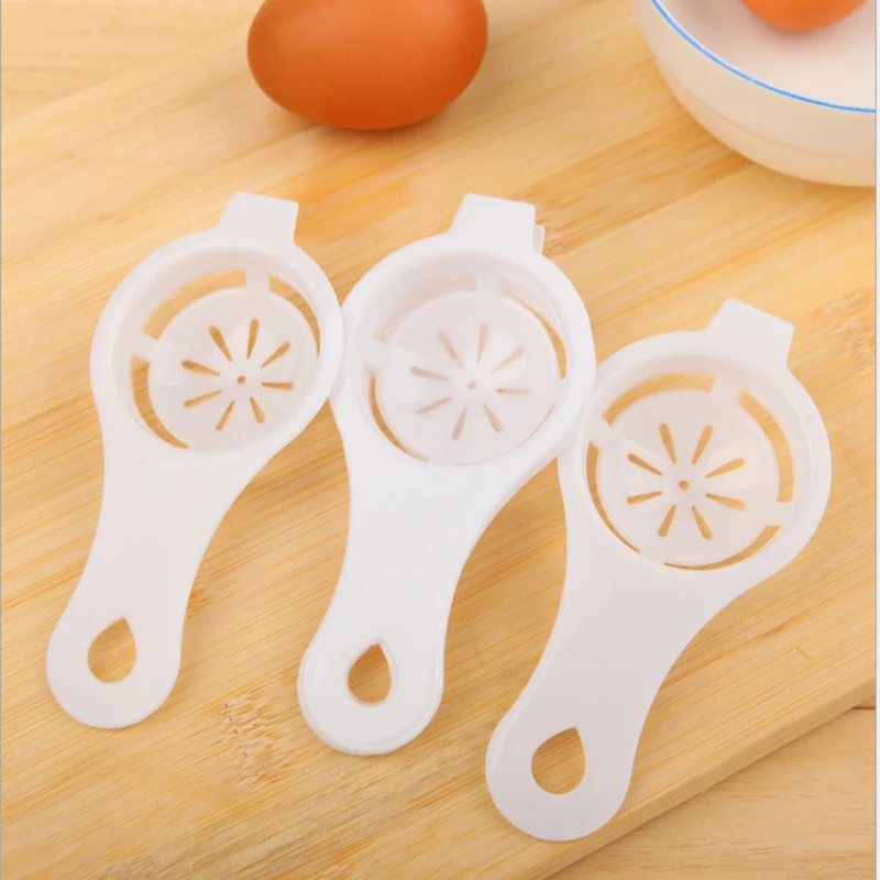 6 шт./компл. ABS Пластик разделитель желтка яиц от делителя фильтр Пособия по кулинарии выпечки инструменты Кухня гаджеты