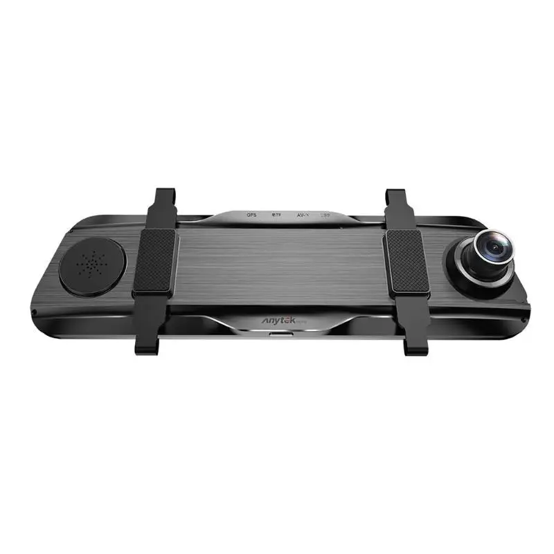 Anytek T900+ 9,6" полный экран потокового автомобиля зеркало заднего вида DVR Камера авто 1080P ADAS сенсорный экран видеорегистратор