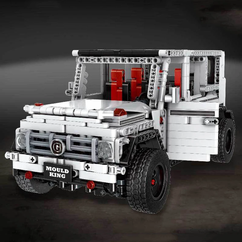 Горячая техника 1:10 масштаб моделирование Suv строительный блок Brabus Benz G65 автомобиль кирпичи оттягивать сборку кирпичи коллекция игрушек