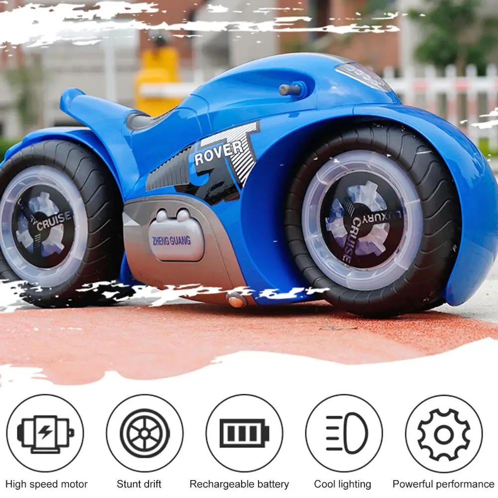 RC Motorcycle 2.4G RC Stunt Drift Car 1/12 Huge Transformable Motorcycle 180 Degree Flick Music Remote Control Drift Motorcycle 5 RC Motorcycle 2.4G RC Stunt Drift Car 1/12 Huge Transformable Motorcycle 180 Degree Flick Music Remote Control Drift Motorcycle 5