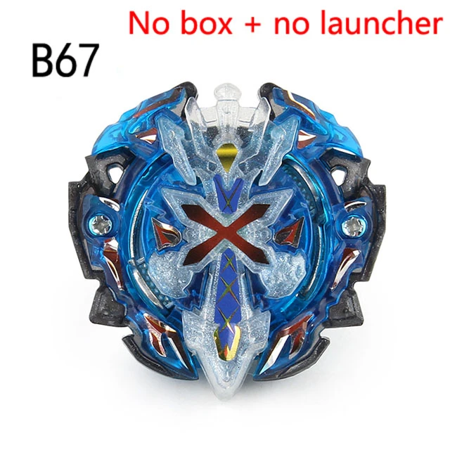 Новейшие Beyblades top burst игрушки арены тупи B-131 пусковые установки металлические с Lanceur Бог волчок игрушки - Цвет: B67