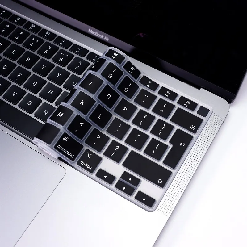 Мягкий чехол для клавиатуры Macbook Air 13 2020 A2179 ЕС США Силиконовая Водонепроницаемая