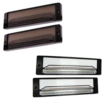 2 å 120 led ãªã¢ããŒã«ã©ã€ã LED ãã©ãã¯ããŒãªãŒãã¬ãŒã©ãŒã¹ã«ãã¢ãã«ã DAF ç· Iveco