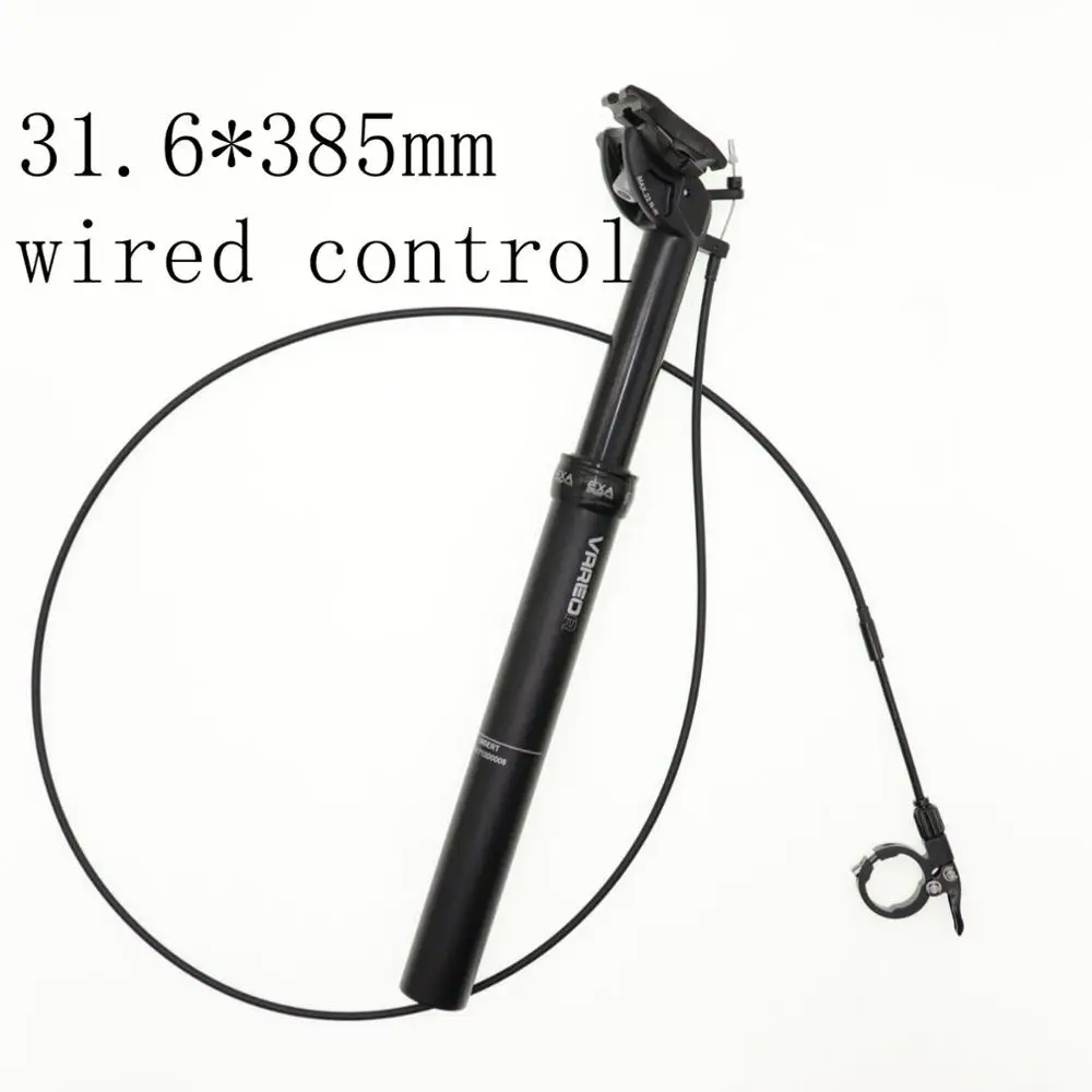 wired control 31.6mm Kindshock пипетка Подседельный штырь регулируемая высота велосипед MTB VAREO 30,9 31,6 мм EXAForm дистанционное управление гидравлический подседельный штырь - Цвет: wired control 31.6mm