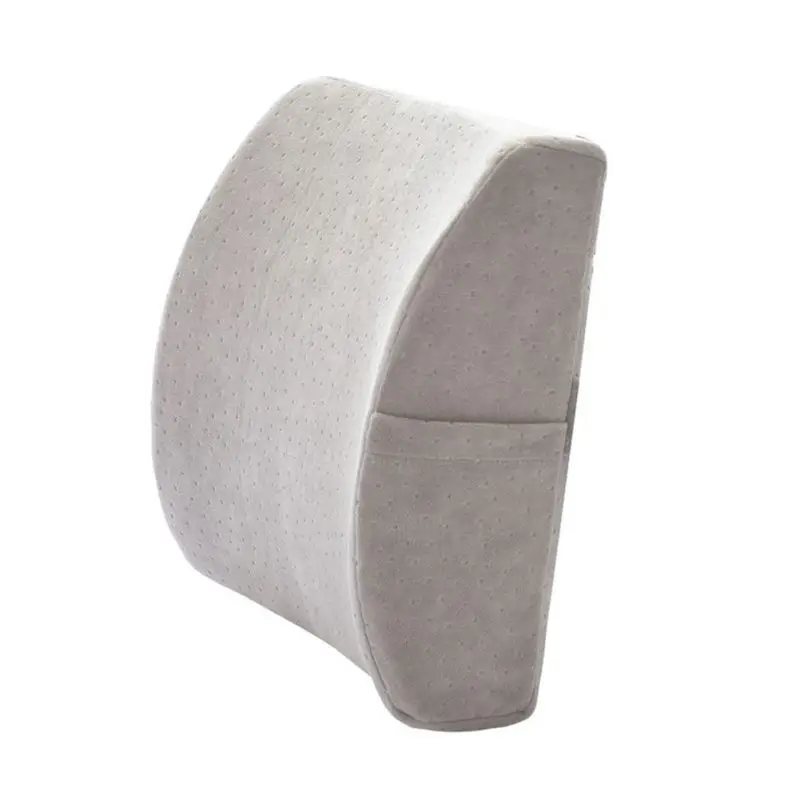 Memory Foam воздухопроницаемая подушка для сиденья для здоровья поясничная задняя поясничная поддержка сиденья для путешествий подушка для