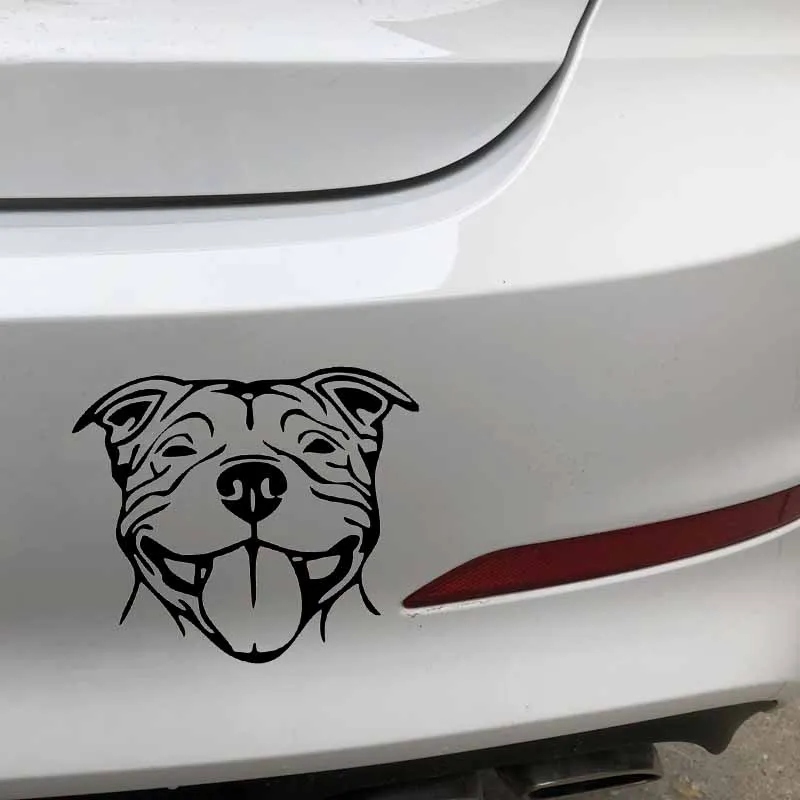 YJZT 16X13.5CM Staffy стаффордширский бультерьер Staffie виниловая наклейка с принтом Собаки