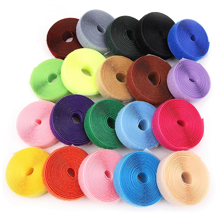 Description Picture 4 of item5cm Width Hoop and Loop no adhesive hook loop fastener tape sewing magic tape sticker strap couture clothing shoe