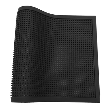 

1PC Sole Disinfection Pad Washable Nonslip PVC Mat Sanitizing Floor Mat Entrance Mat Disinfection Door Mat (Black, 80x60x0.8cm)