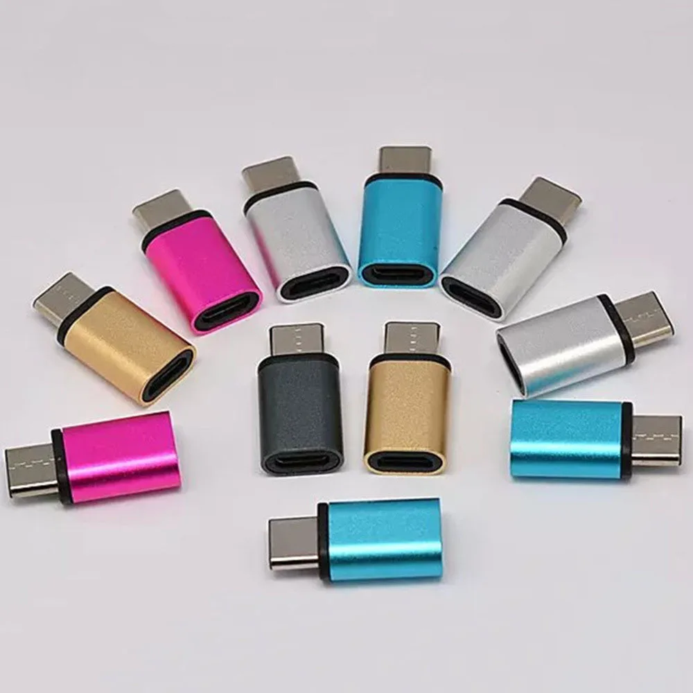 Type-C адаптер USB C к Micro USB кабель из сплава Micro USB штекер к type C Женский адаптер конвертер Разъем для телефона планшета