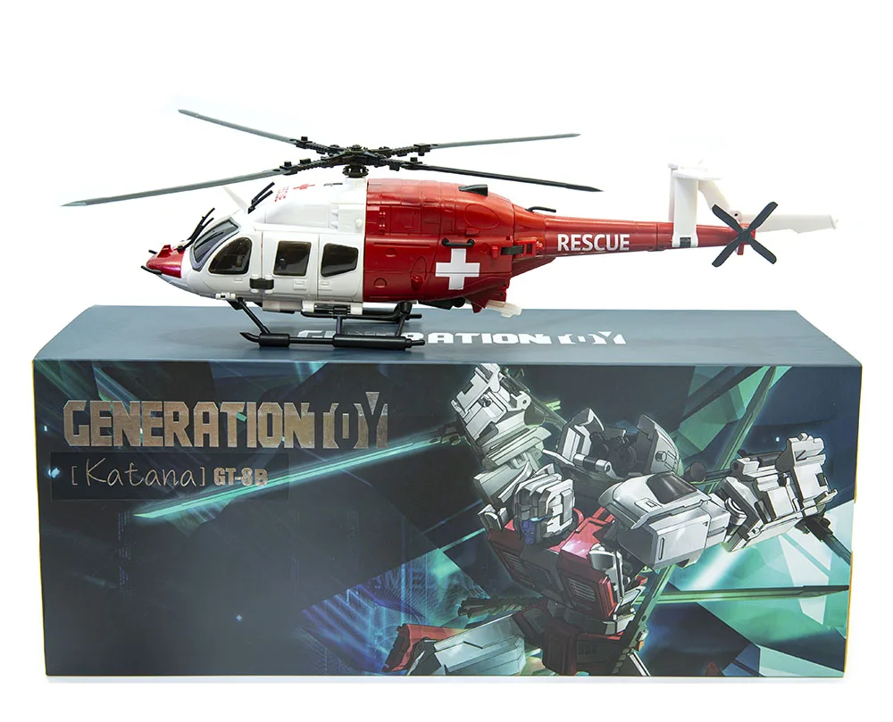 New Transforms Toy Generation GT-08B Guardian Copter G1 Defensor Blades 