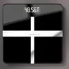 LCD Display Body Weighing Digital Health Weight Scale Bathroom Floor Electronic Body Floor Scales Glass Smart Scales Battery 4