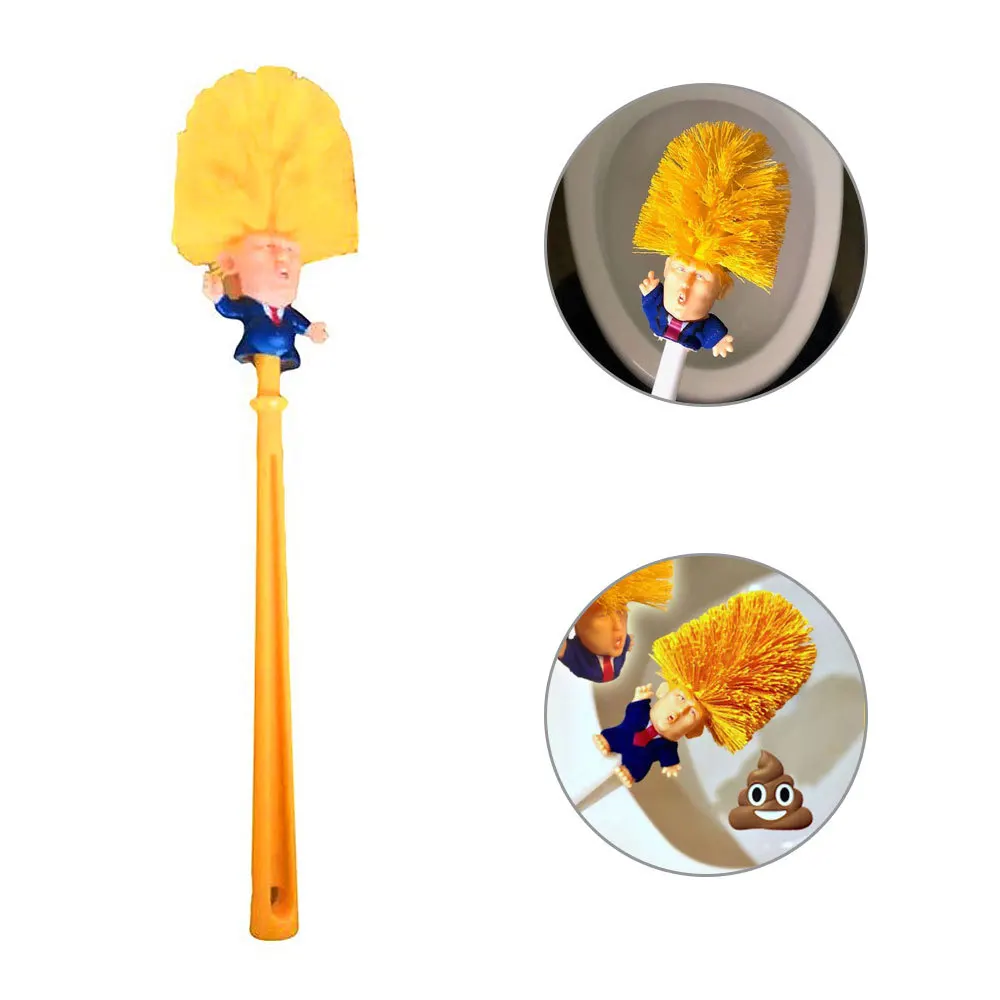 

Donald Trump Toilet Supplies Bathroom Cleaning Tools Toilet Brush Trump Toilet Brush Home Hotel Bathroom Cleaning Accessories