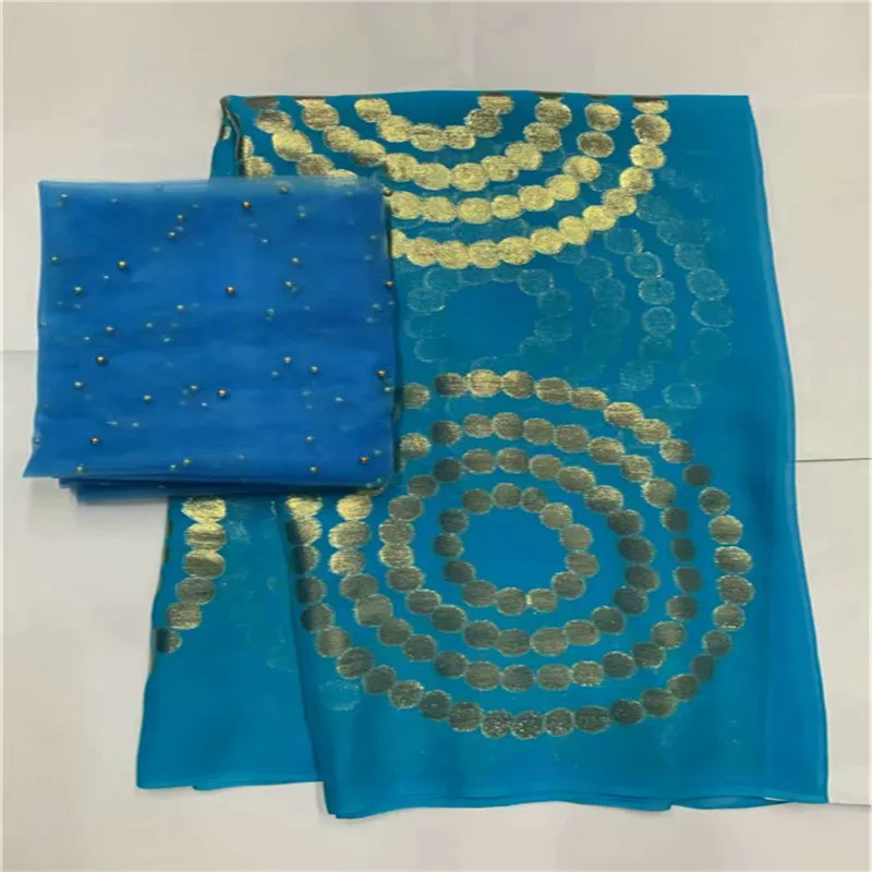 5+ 2 ярдов! Самая красивая шелковая кружевная ткань Атлас для платья Новое поступление африканская шелковая бархатная ткань хорошее качество для золота LXE102706