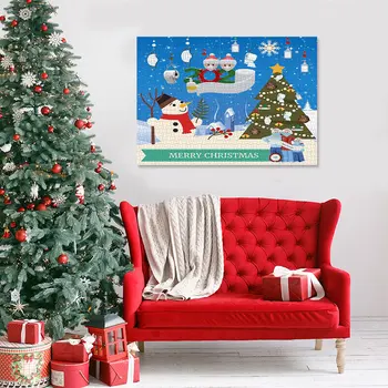 

Christmas Theme Jigsaw Puzzles 1000 Pieces Adult Puzzle Paper Assembling Puzzle Early Educational Toys for Children DTT8