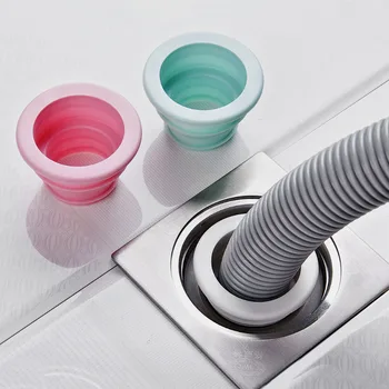 

Anti odor Sealing Connector Telescopic Sewer Tools Machine Trap Pipe Plug Wash Plastic Deodorant