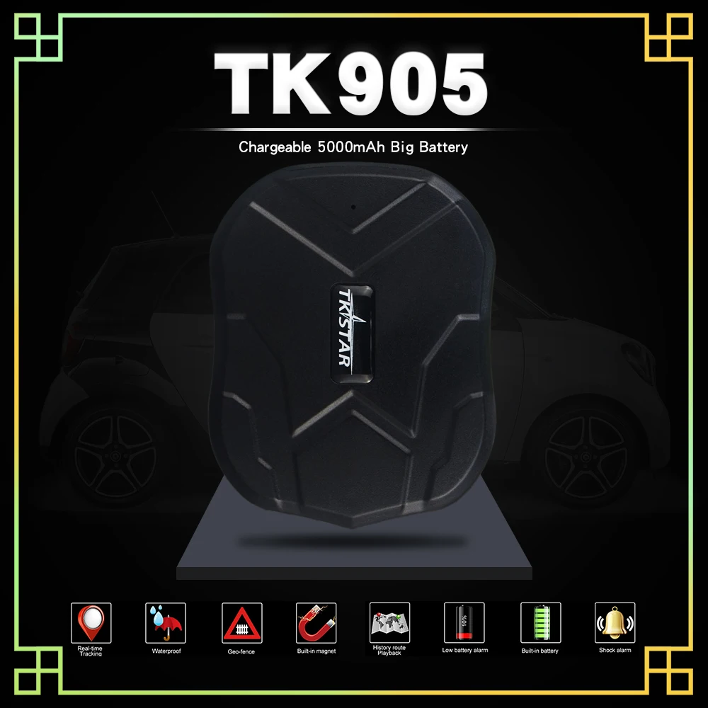 Aliexpress Direct To Sa Uae Waterproof Car Gps Tracker Tk905 Super Magnet Standby 90days Real Time Tracking Lifetime Free App Gps Trackers Aliexpress