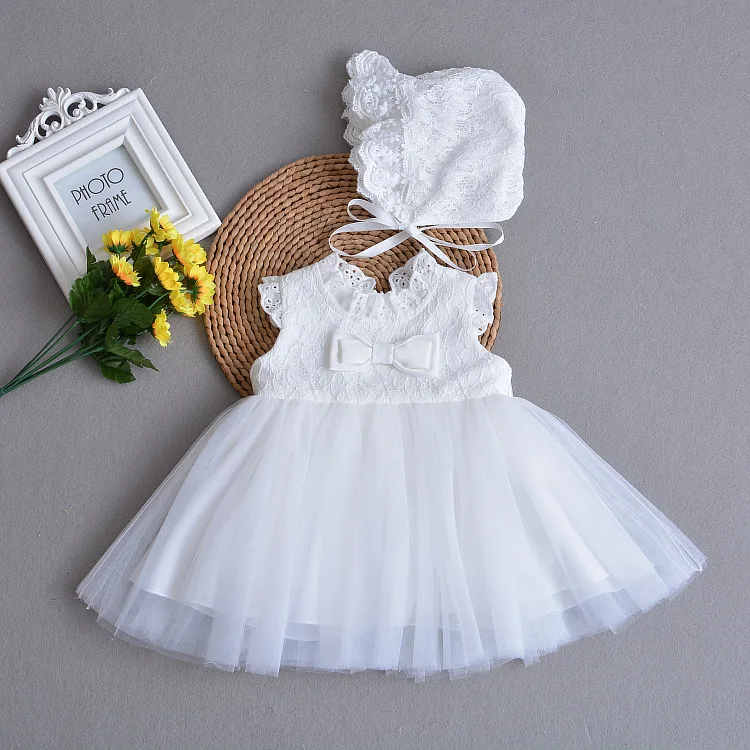 

2018 Baby Formal Dress Wedding Dress Baby BABY'S FIRST Month Infant a Year of Age Princess Dress Formal Dress Outfit Skirt