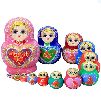 

15 Layers Of Crafts Wooden Toys Special Creative Handicrafts Wooden Toys Home Decoration Painted Ornaments