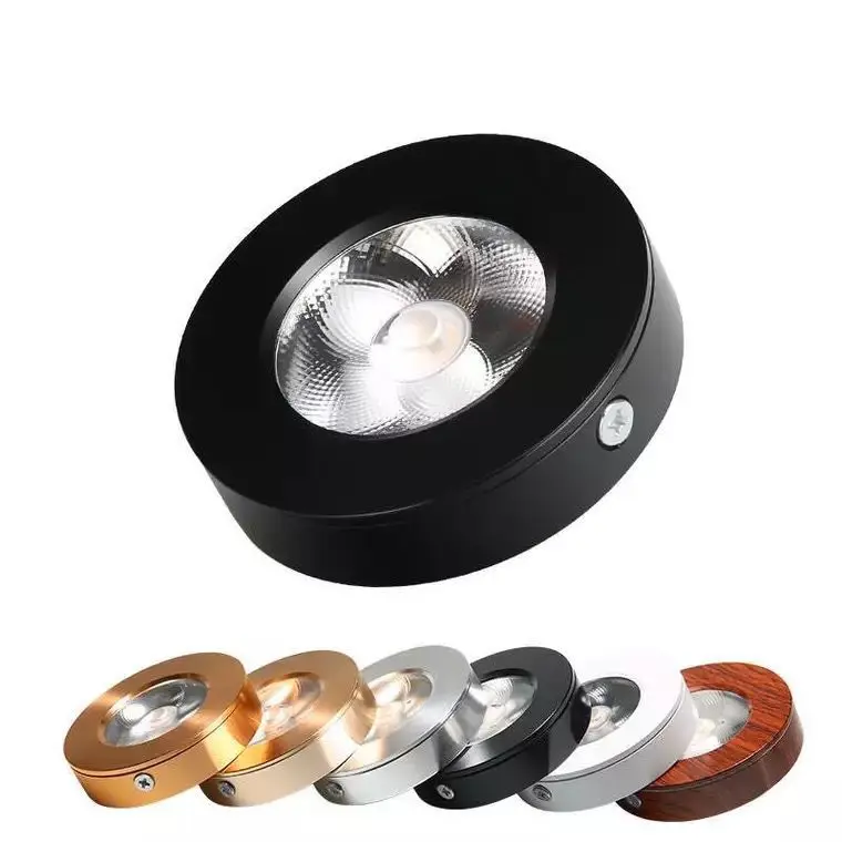 

3W5WCOB Surface Mounted Spotlight Shell Accessories Jewelry Cabinet Kitchen Cabinet LED Downlight Showcase Wine Cabinet Small Sp
