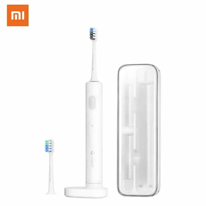3008825-White Xiaomi DOCTOR BET-C01 акустическая электрическая зубная щетка эффективная Водонепроницаемая Портативная зарядка Беспроводная зубная щетка высокое качество белая - Цвет: 3008825-White