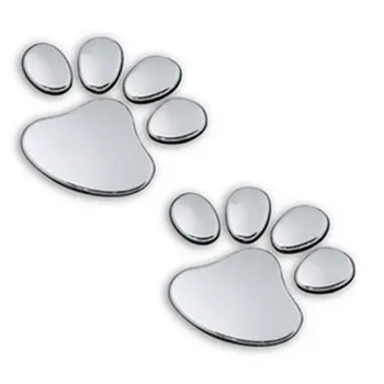 

3D Stereo Personality Metal Car Bear Pedal Car Stickers
