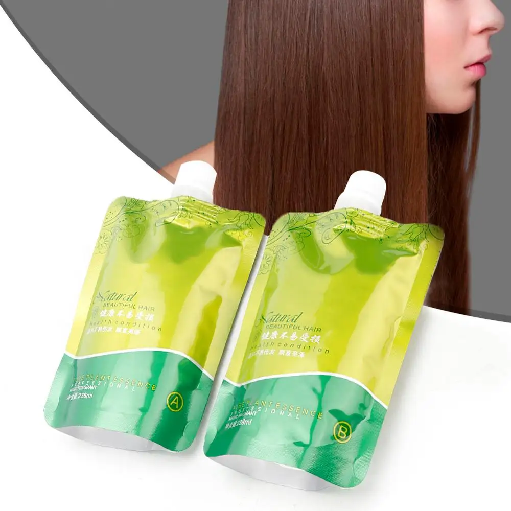 Утюги 2 шт./компл. домашний прямой увлажнитель для волос стайлинг крем выпрямление сглаживающий инструмент для волос