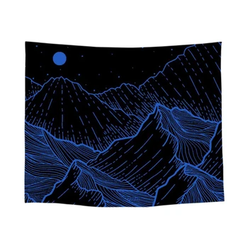 

Printed Bedside Noctilucence Nordic Living Room Wall Hanging Live Streaming Sofa Background Home Decor Decorative Tapestry Art