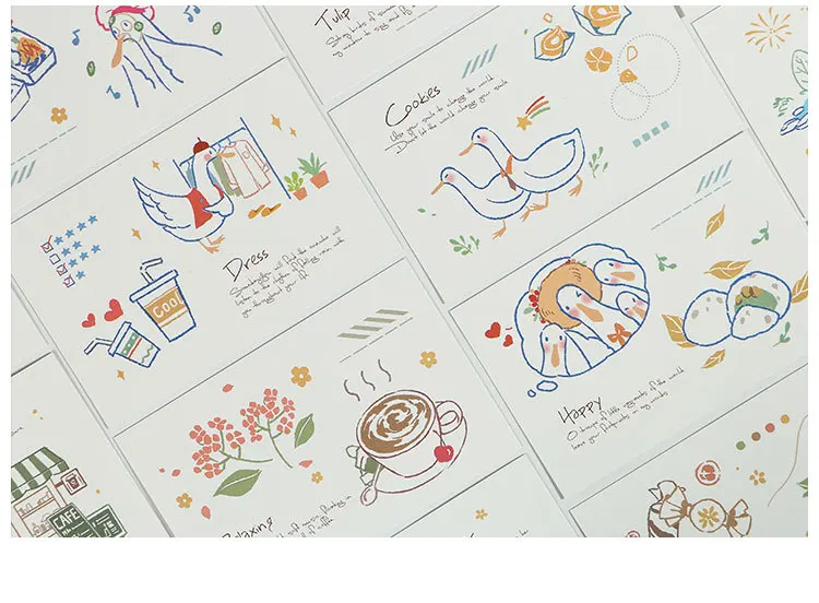 30 листов/комплект имеют хороший день ручная роспись открытка поздравительная открытка День рождения письмо Подарочная открытка с сообщением
