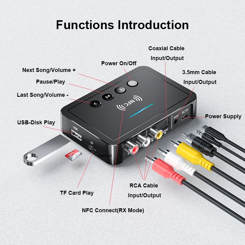 Disco, USB, FM, Display Digital LED, Microfone HD