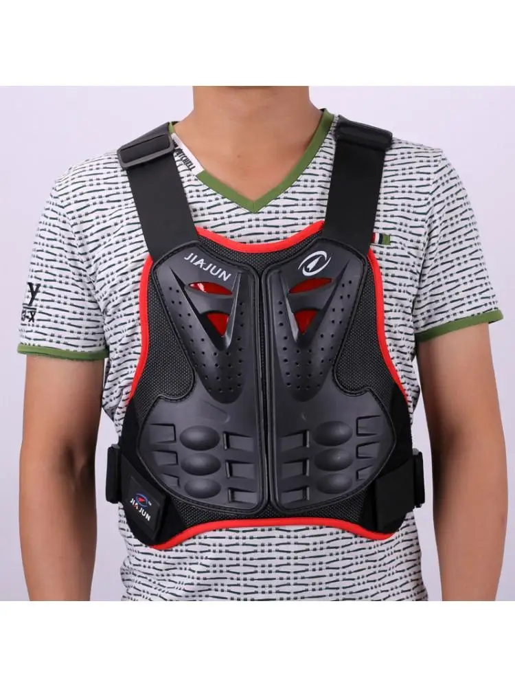 Adults Motorcycle Body Armor ATV Protective Vest Dirtbike Chest Back Protector 