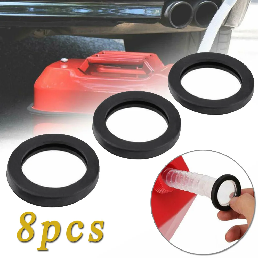 YAOXIE Nozzle Rubber Ring Rubber Gas Can Spout Gasket Fuel Can Nozzle Part Replacement Seals for