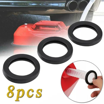 

8pcs Rubber Black Gasket Gas Can Spout Fuel Tank Nozzle Set For Briggs Stratton Washers Ring Plain Washer Gasket Fuel tank nozzl