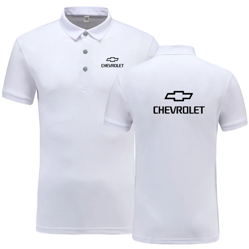 Men's Polo Shirt Chevrolet Shirt Cotton Short Sleeve shirt Brands jerseys Summer Tops