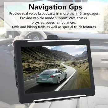 

T600 7 Inch Truck Car Universal Navigator Navigation Gps High Speed Camera 256Mb + 8Gb Car Gps Navigator