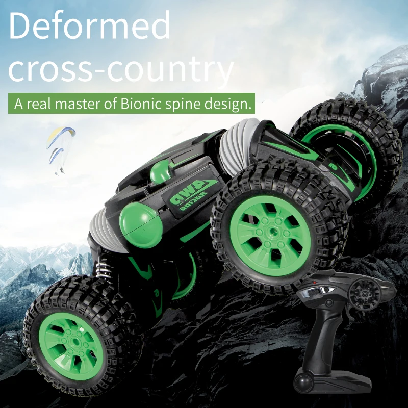 PXtoys 9903 1:10 2,4G 4WD один ключ деформации трюк ру автомобиль электрический скрученный флип Внедорожный гоночный автомобиль радиоуправляемые игрушки