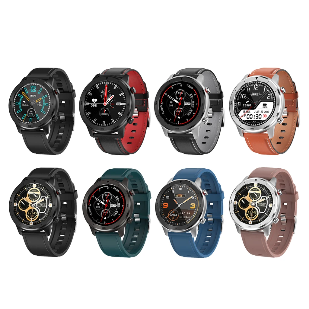 DT78 Smart Watch Fitness Tracker IP68 Smartwatch Blood Pressure Heart Rate Monitor Wristwatch for Men Women