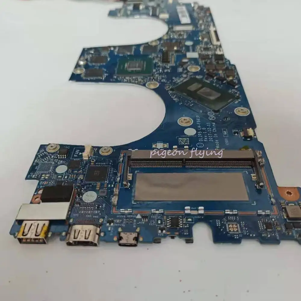 price reduction  Yoga 730-15IKB motherboard Mainboard for lenovo ideapad laptop 81CU DLZP5 LA-F661P CPU:I7-8550U GPU
