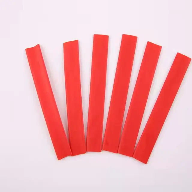 10cm Cable Protector Heat Shrink Tube Organizer Cord Management Cover For Android iPhone 5 5s 6 6s 7 7p 8 8p xs Earphone MP3 USB Red for iphone