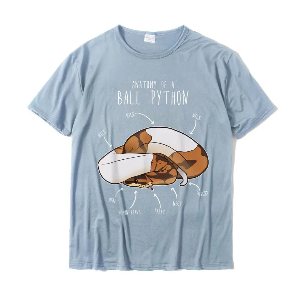 Tops Shirt Street Tshirts Lovers Day Newest Summer Short Sleeve Cotton O-Neck Men Top T-shirts Summer Drop Shipping Anatomy of a Piebald Ball Python Funny Reptile Snake Lover T-Shirt__MZ15230 light