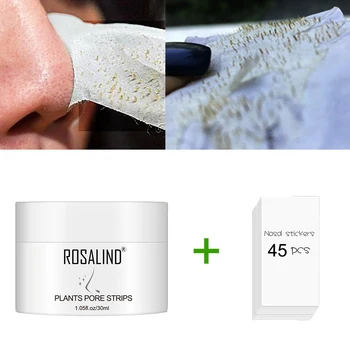 

ROSALIND Face Masks Strips For Nose Facial From Black Dots Remove Deep Clean Blackhead Peeling For Acne Pore Narrowing Skin Care