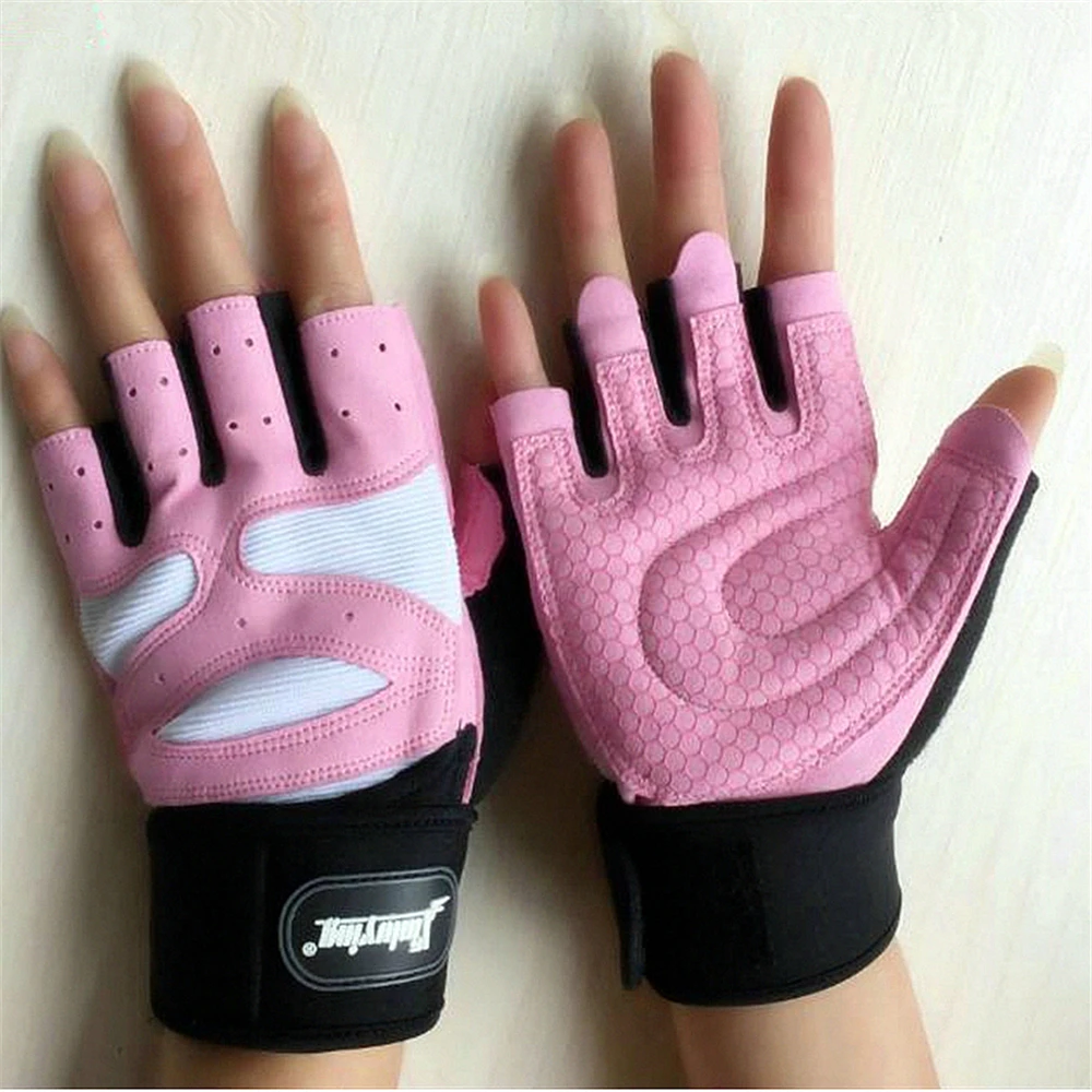 Женские Спортивные Перчатки для фитнеса мужские перчатки тяжелой атлетики