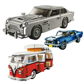 

Technic Series 10262 Aston Martin DB5 Set Building Blocks Bricks Children Car Model Gifts Toys Compatible With 21046