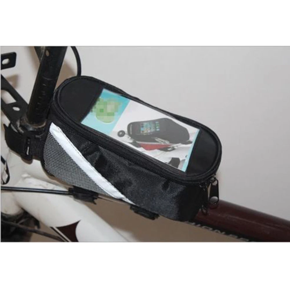 Водонепроницаемая велосипедная горная велосипедная передняя Рама Паньер Трубная сумка для телефона Паньер Трубная сумка чехол для велосипедного седла