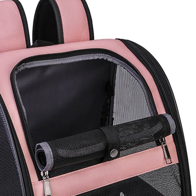 Accessories Pet Backpack Bird Parrot Travel Bag Cage Mesh Breathable Fashion Outdoor Adjustable Strap Foldable Carrier Zipper 2