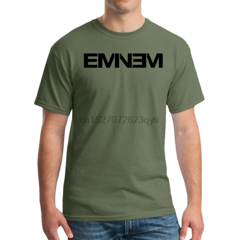 Футболка с логотипом Eminem Классическая футболка в стиле хип-хоп Винтажная D12 Shady