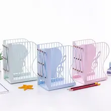 Гибкая Книжная Полка Примечание металлические выдвижные книжные концы поддержка подставка держатель Полка Bookrack Органайзер настольный стол офисная поставка