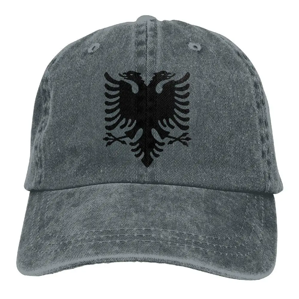 Забавная Бейсбольная Шляпа Унисекс с флагом Албании, ковбойская Кепка, шляпы от солнца, шляпы водителя грузовика