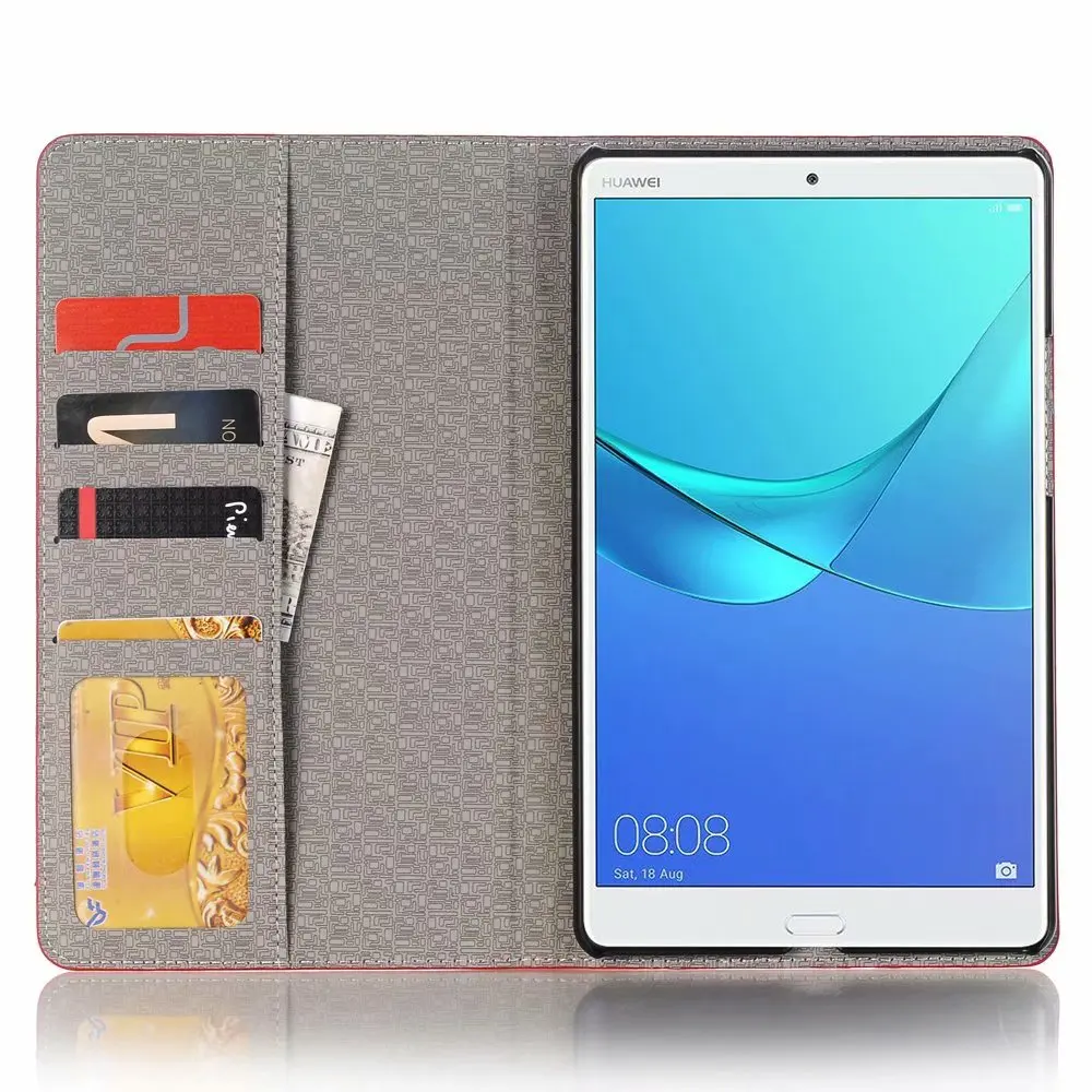 Чехол из крокодиловой кожи для huawei MediaPad M5 Lite 8,0 JDN2-W09 JDN2-AL00 роскошный чехол PU CardSlot Funda для huawei M5 Lite 8,0 чехол